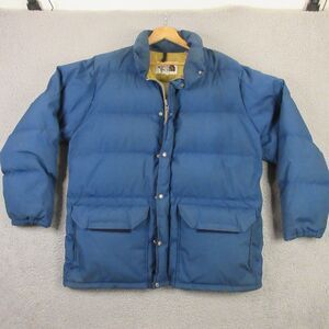 Vintage North Face Puffer Jacket Mens 2XL‎ Brown Label Goose Fill Made in USA